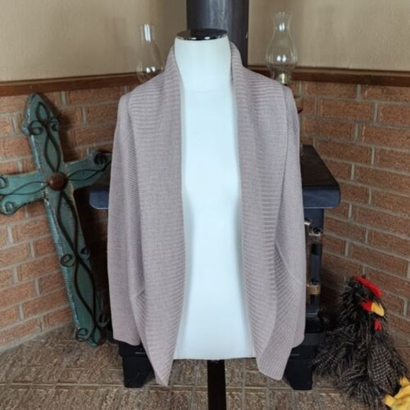 Talbots Sweaters - Talbots Merino Wool Open Front Cardigan Size XS